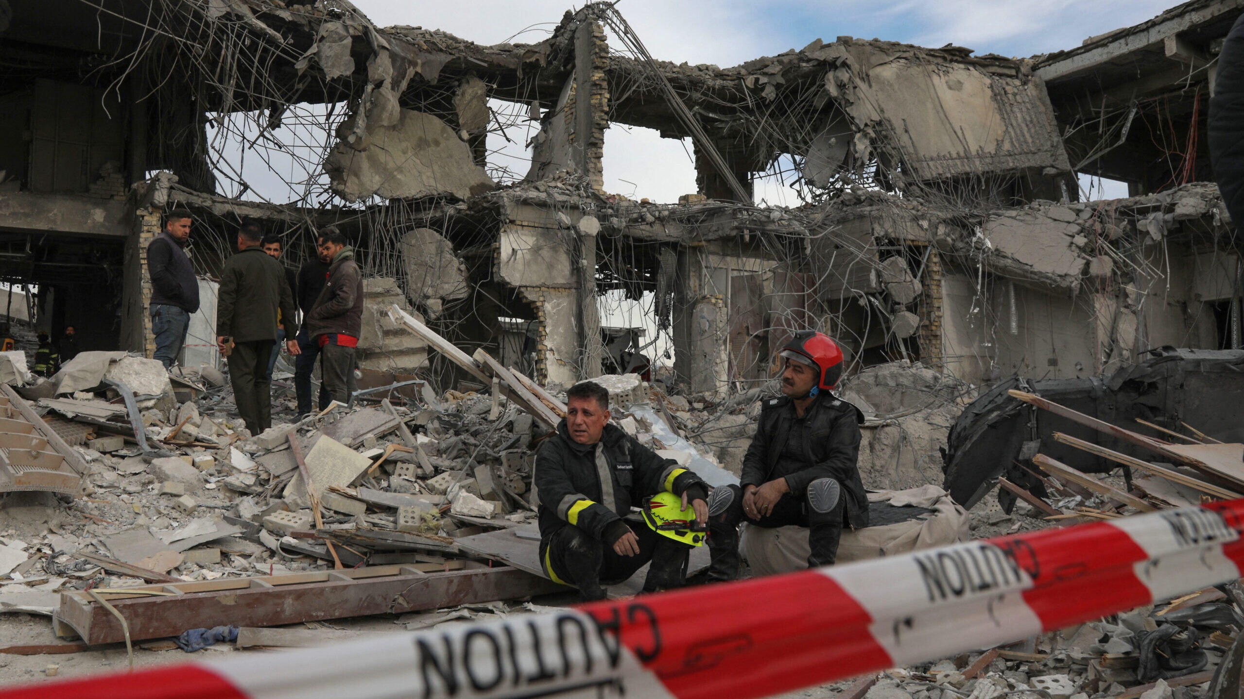 الأضرار التي أحدثها القصف الإيراني على كوردستان، 17 كانون الثاني (يناير) 2024