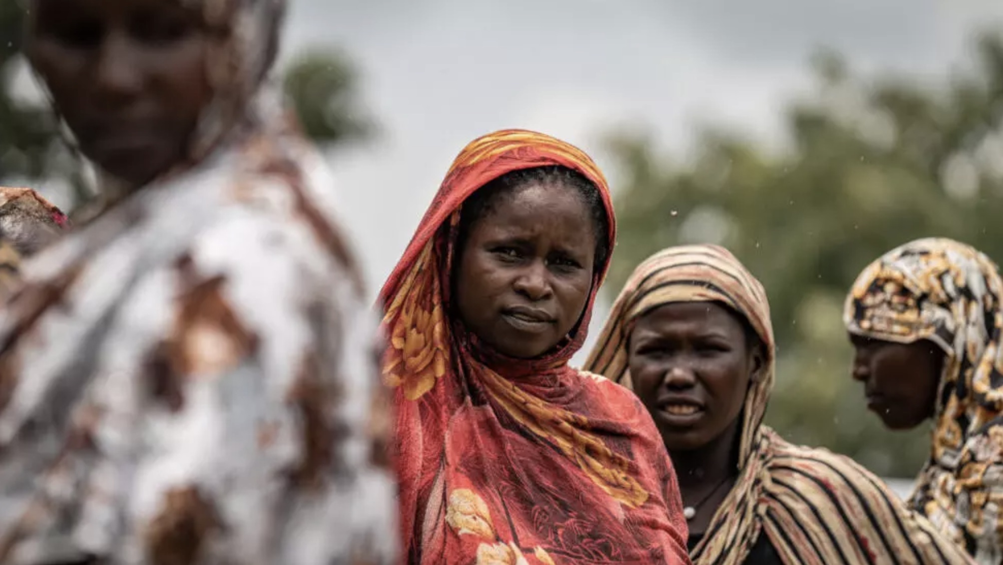 لاجئات من دارفور في السودان