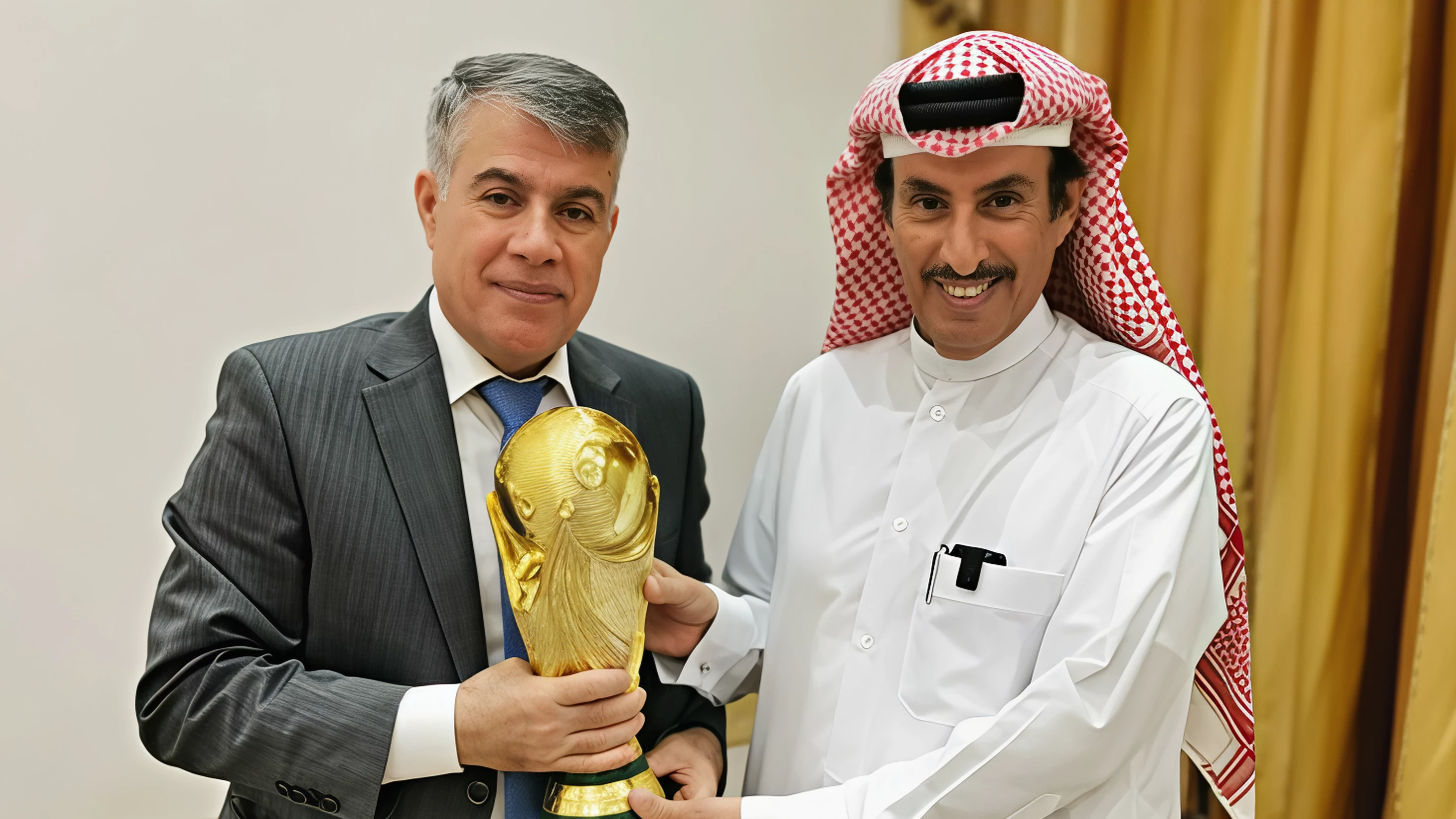 الرميحي مع عبد الكريم البليخ في مجلسه