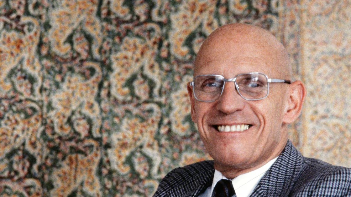 ميشيل فوكو في صورة تعود إلى العام 1984