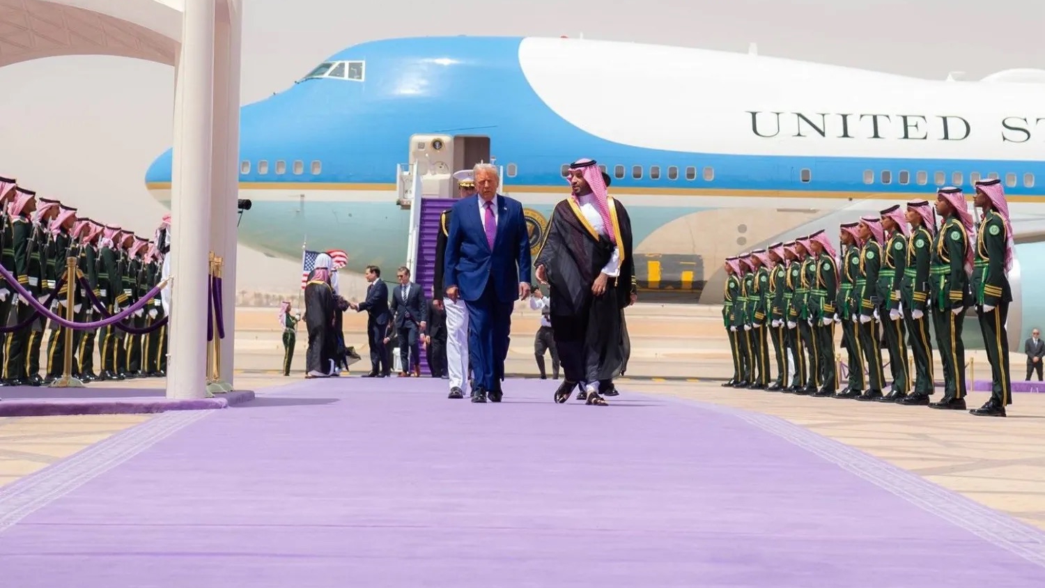 زيارة تاريخية يقوم بها الرئيس ترمب للسعودية من شأنها تعزيز العلاقات الاستراتيجية بين البلدين