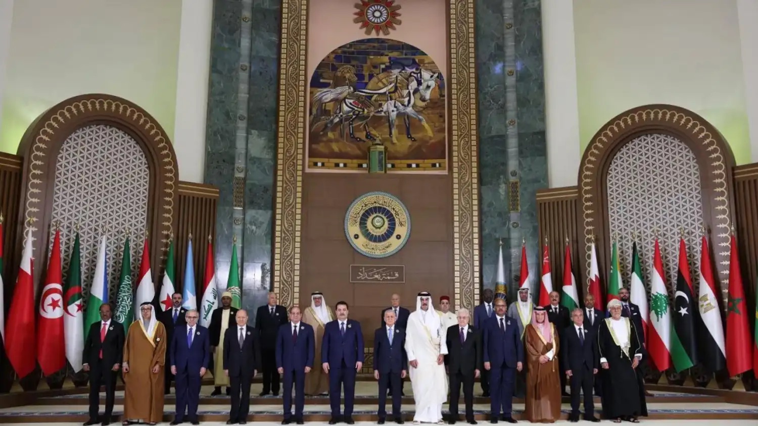 القادة المشاركون في 