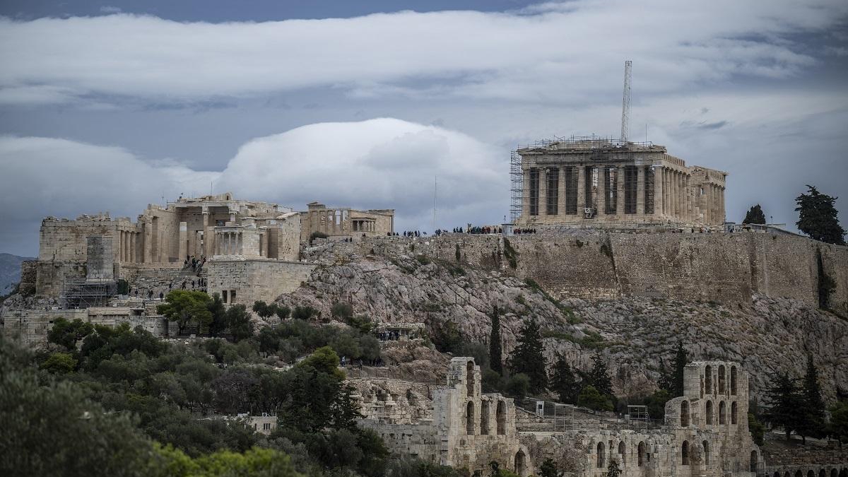 تل الأكروبوليس ومعبد البارثينون في أثينا