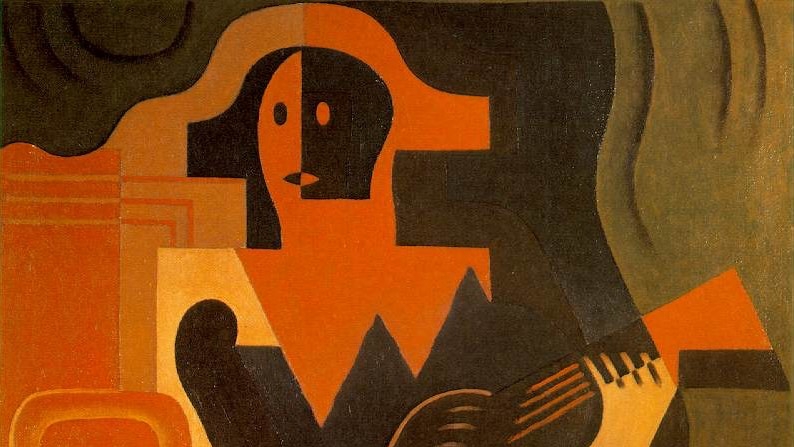 من أعمال الرسام والنحات الإسباني خوان غريس