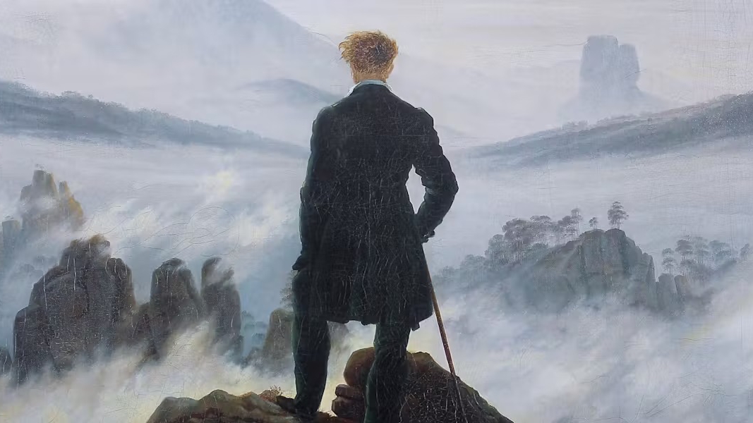 من أعمال الرسام الألماني كاسبر ديفيد فريدريك