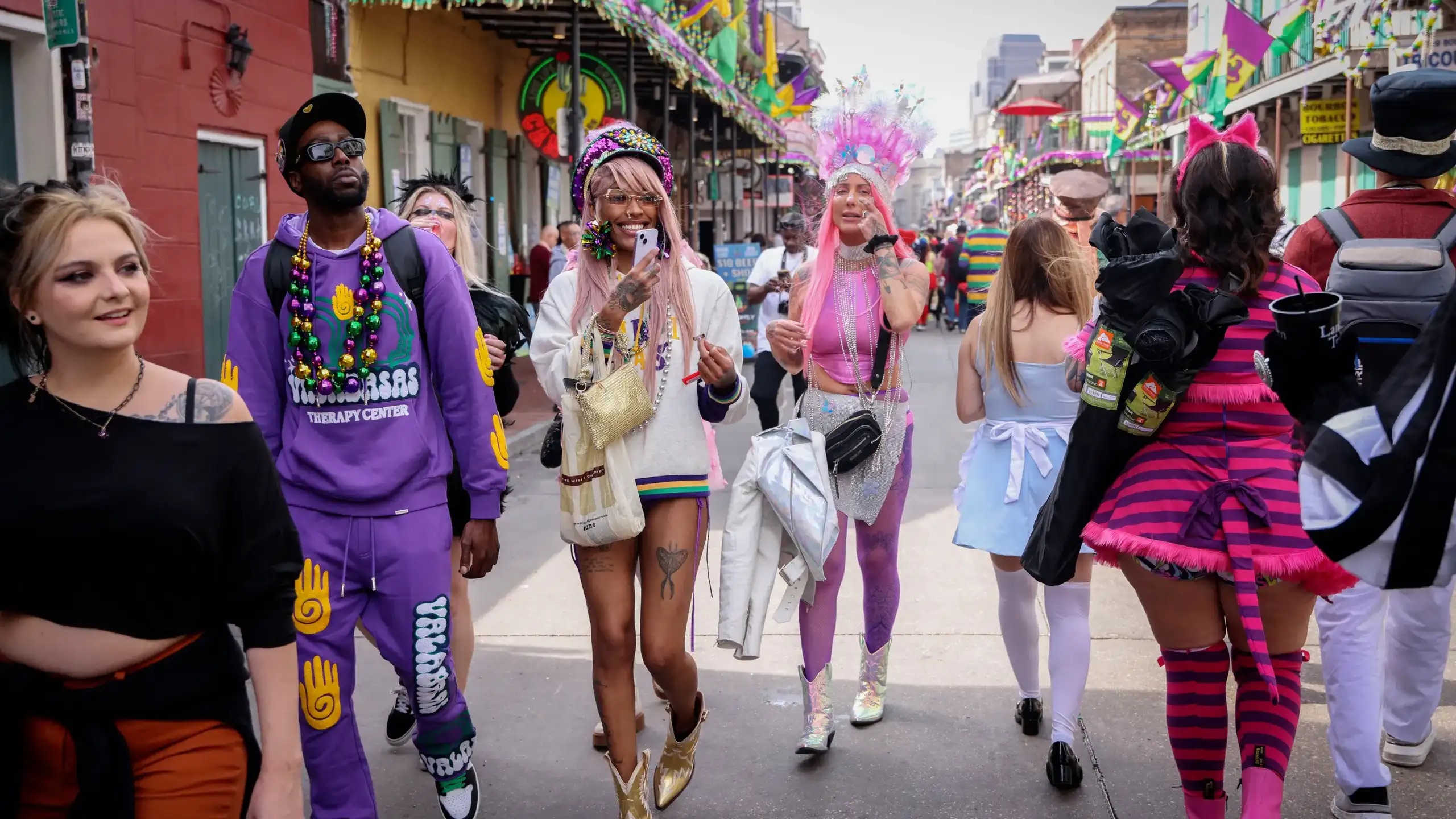 أجواء احتفالية في نيو أورليانز