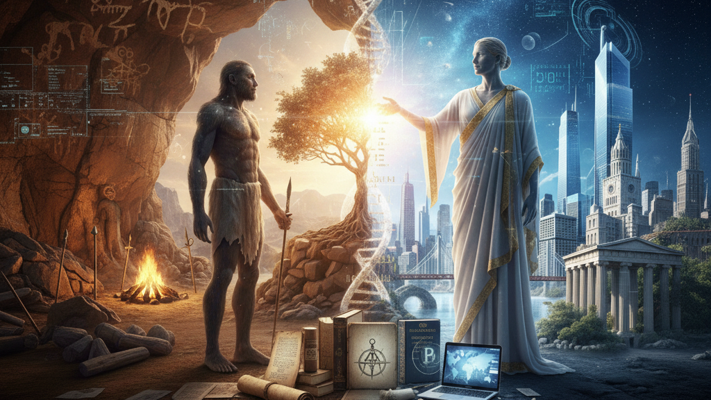 الإنسان العاقل ليس سوى 