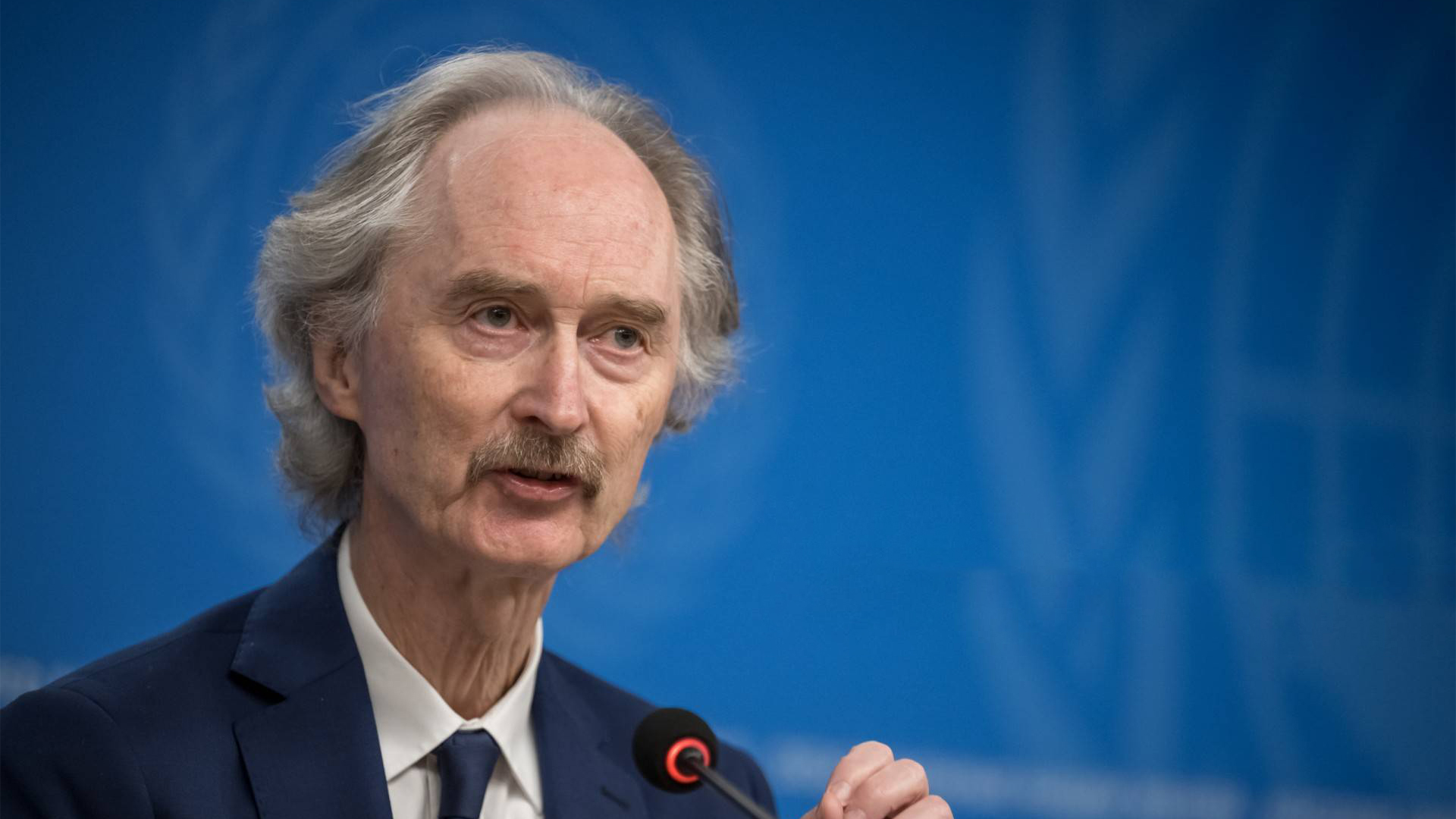 المبعوث الأممي الخاص إلى سوريا غير بيدرسون