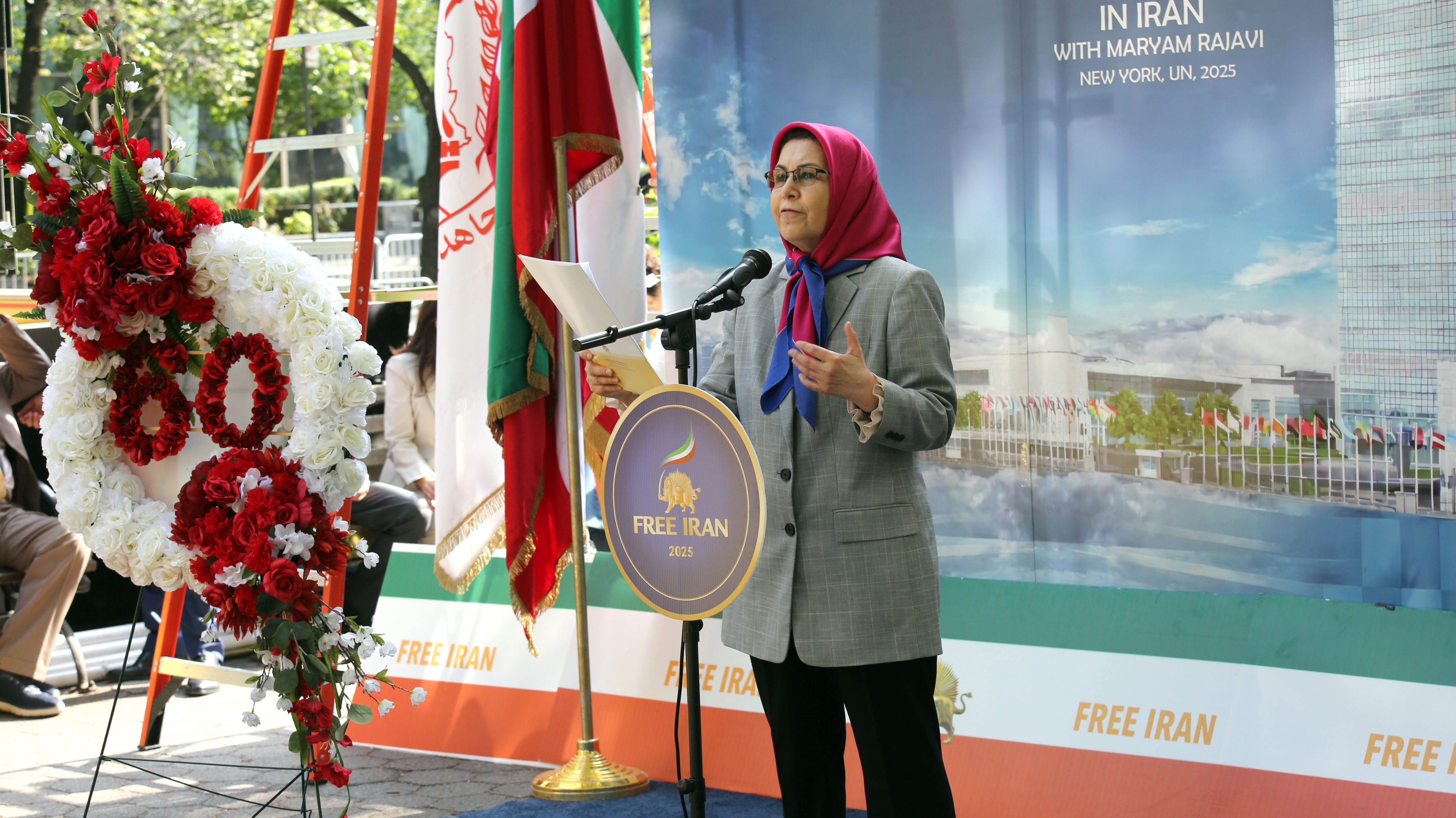 ممثلة المجلس الوطني للمقاومة الإيرانية في الولايات المتحدة سونا صمصامي