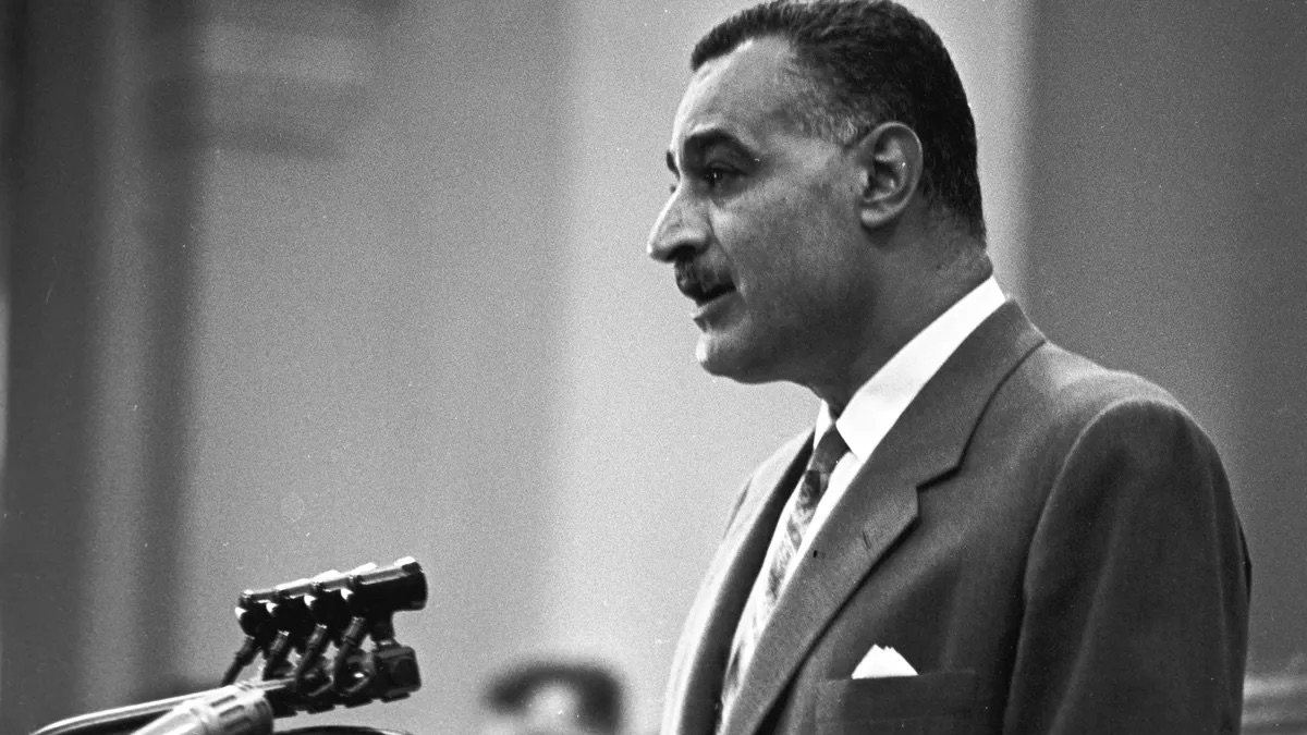الرئيس المصري الأسبق جمال عبد الناصر