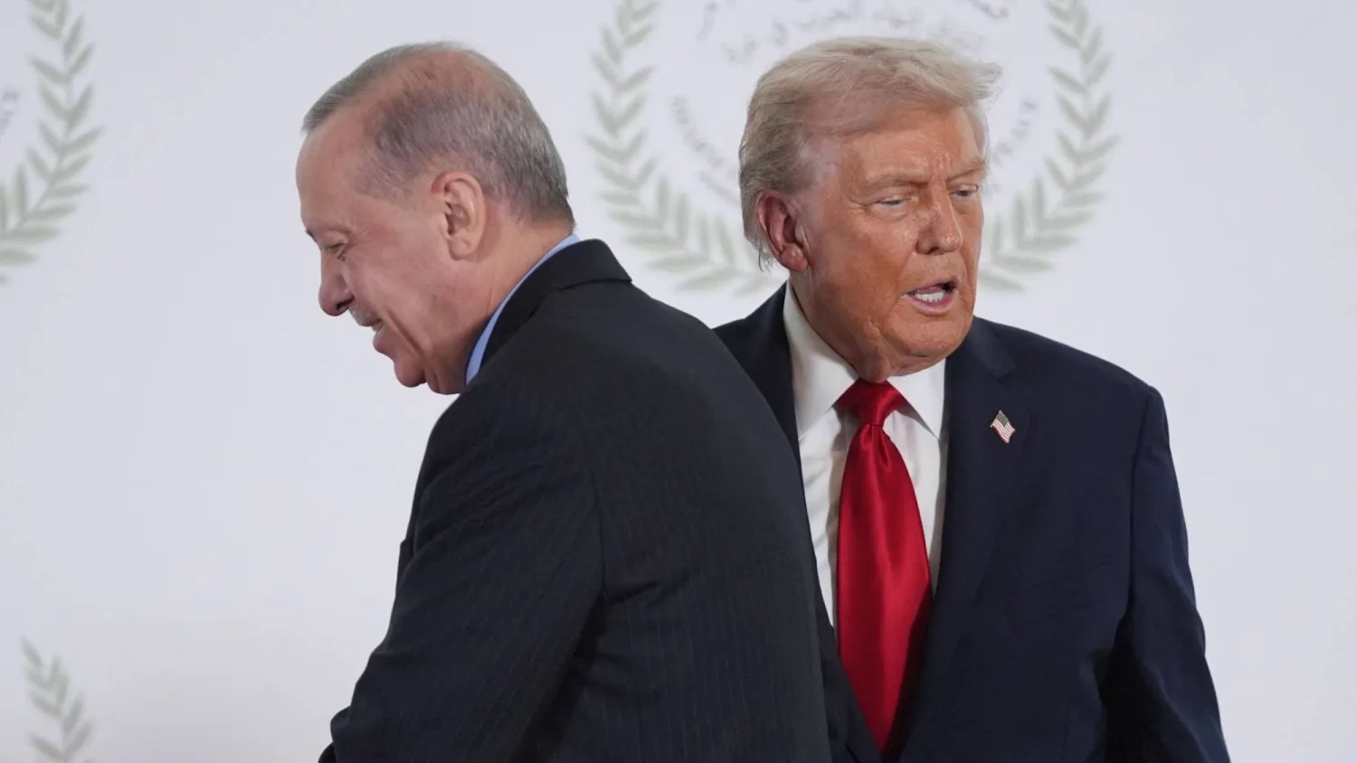 الرئيس الأميركي دونالد ترامب ونظيره التركي رجب طيب إردوغان في قمة شرم الشيخ