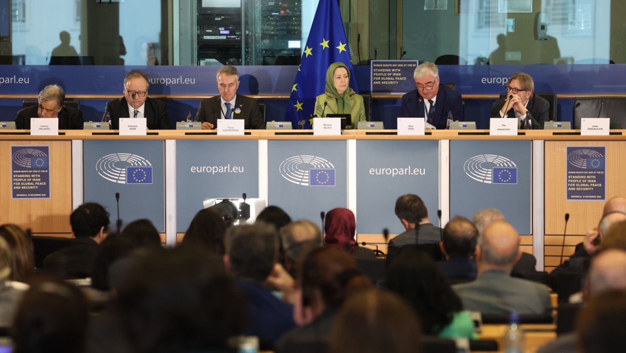 مؤتمر في البرلمان الأوروبي في كانون الأول (ديسمبر) 2025