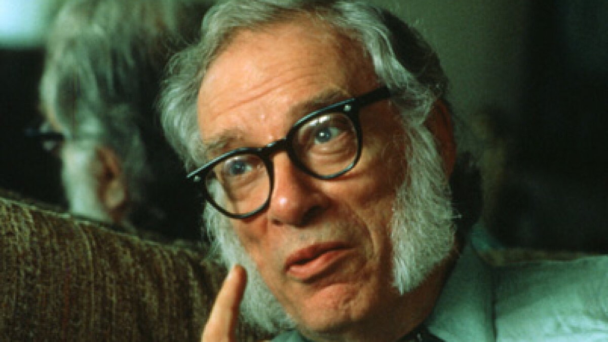 الروائي إسحاق أسيموف