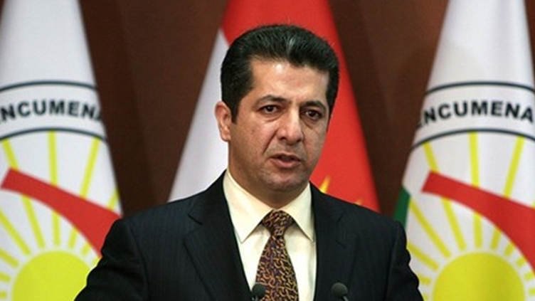 رئيس حكومة إقليم كوردستان مسرور بارزاني