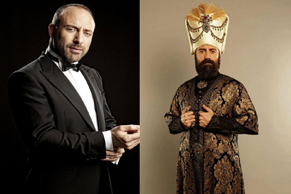 الممثل التركي خالد أرغنش الشهير بدور السلطان سليمان