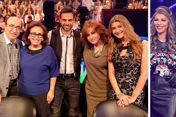 أصالة نصري والمدربين