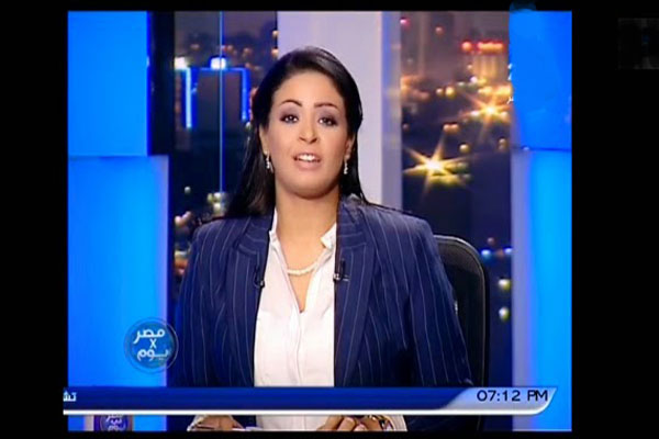 منى سلمان في إحدى إطلالاتها عبر برنامجها