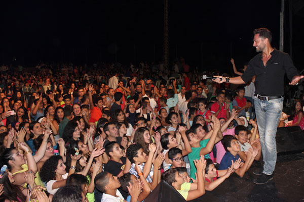 فادي حرب في حفل بسابا