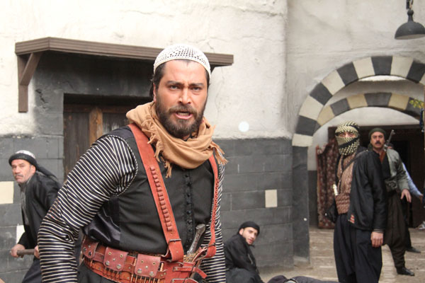 مصطفى النهّار بمشهد من دوره