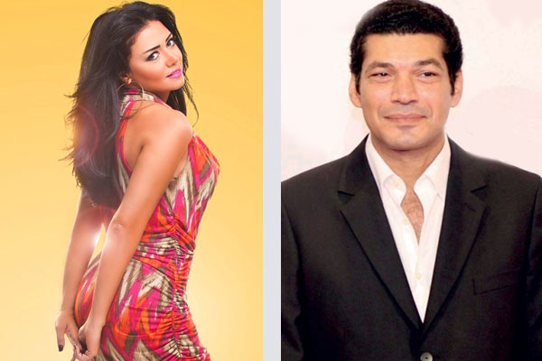 رانيا يوسف مع باسم سمرة في