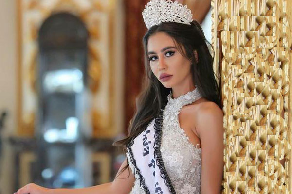 ممثلة لبنان في مسابقة ملكة جمال الارض سلوى عكر