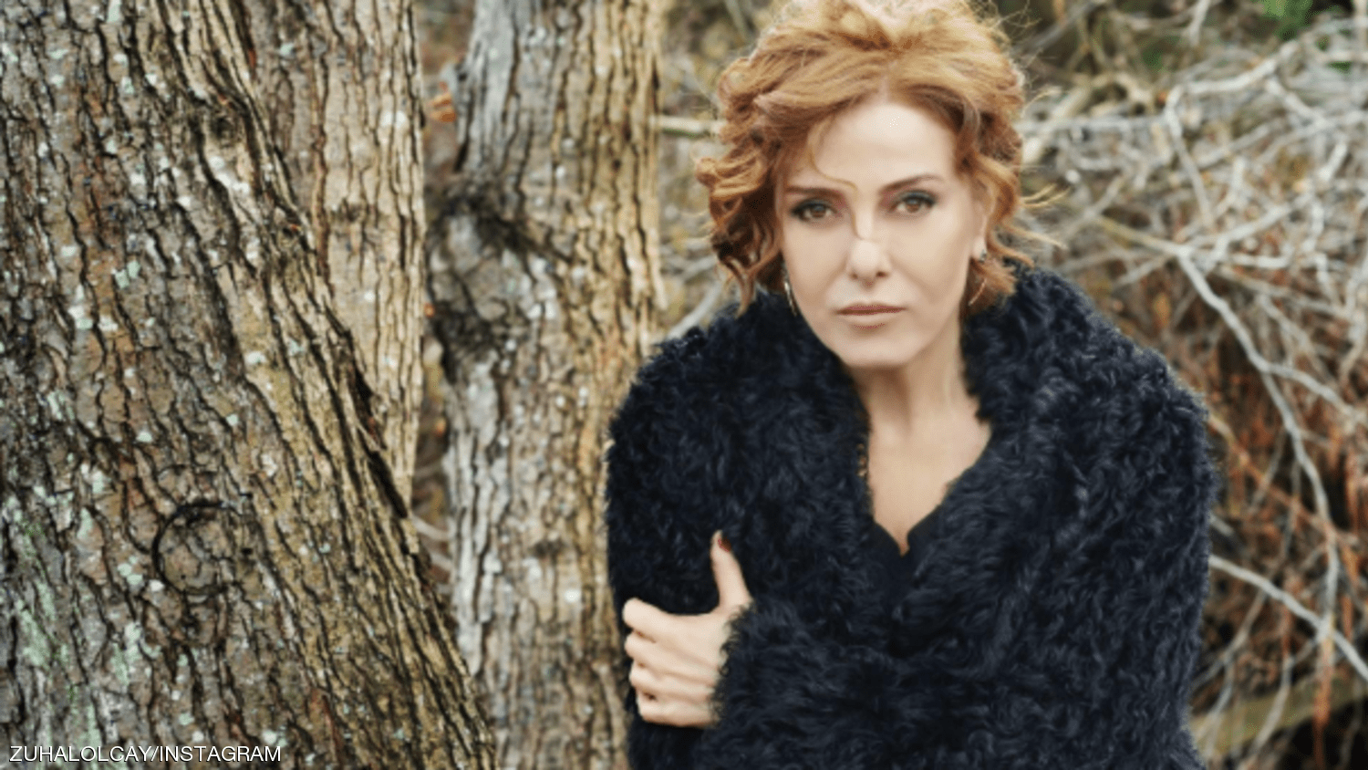 المغنية والممثلة التركية زحل أولجاي