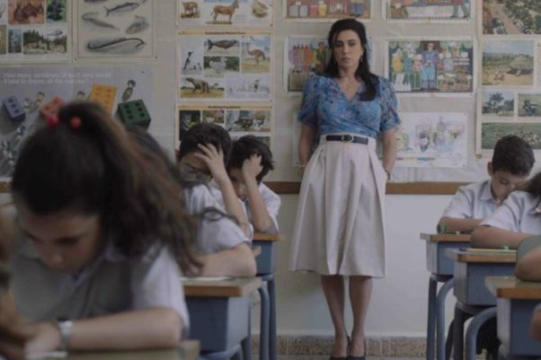 نادين لبكي في لقطة من فيلم 1982