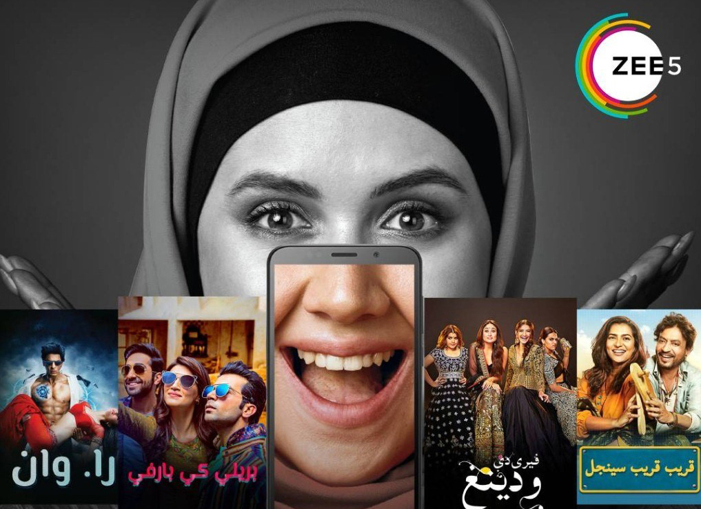 ZEE5 Global تقدم أفلام بوليوود باللغة العربية مجاناً
