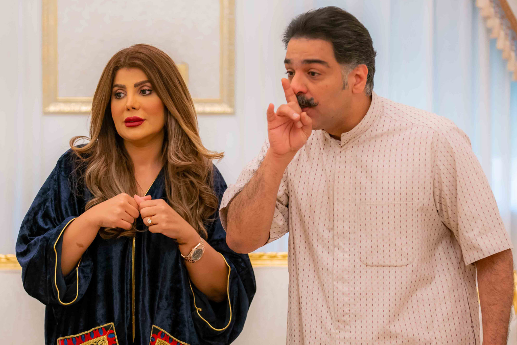 إلهام الفضالة تواجه مكائد الضرائر في&nbsp;الكوميديا الإجتماعية  "أمينة حاف" 