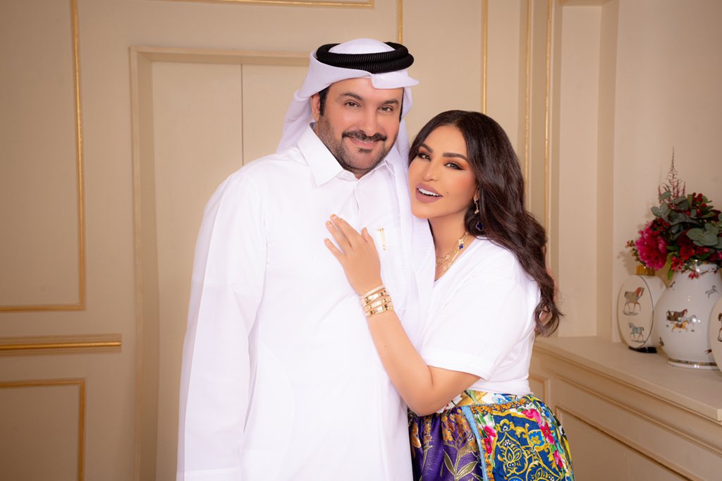 زوج أحلام ينفي شائعة طلاقهما