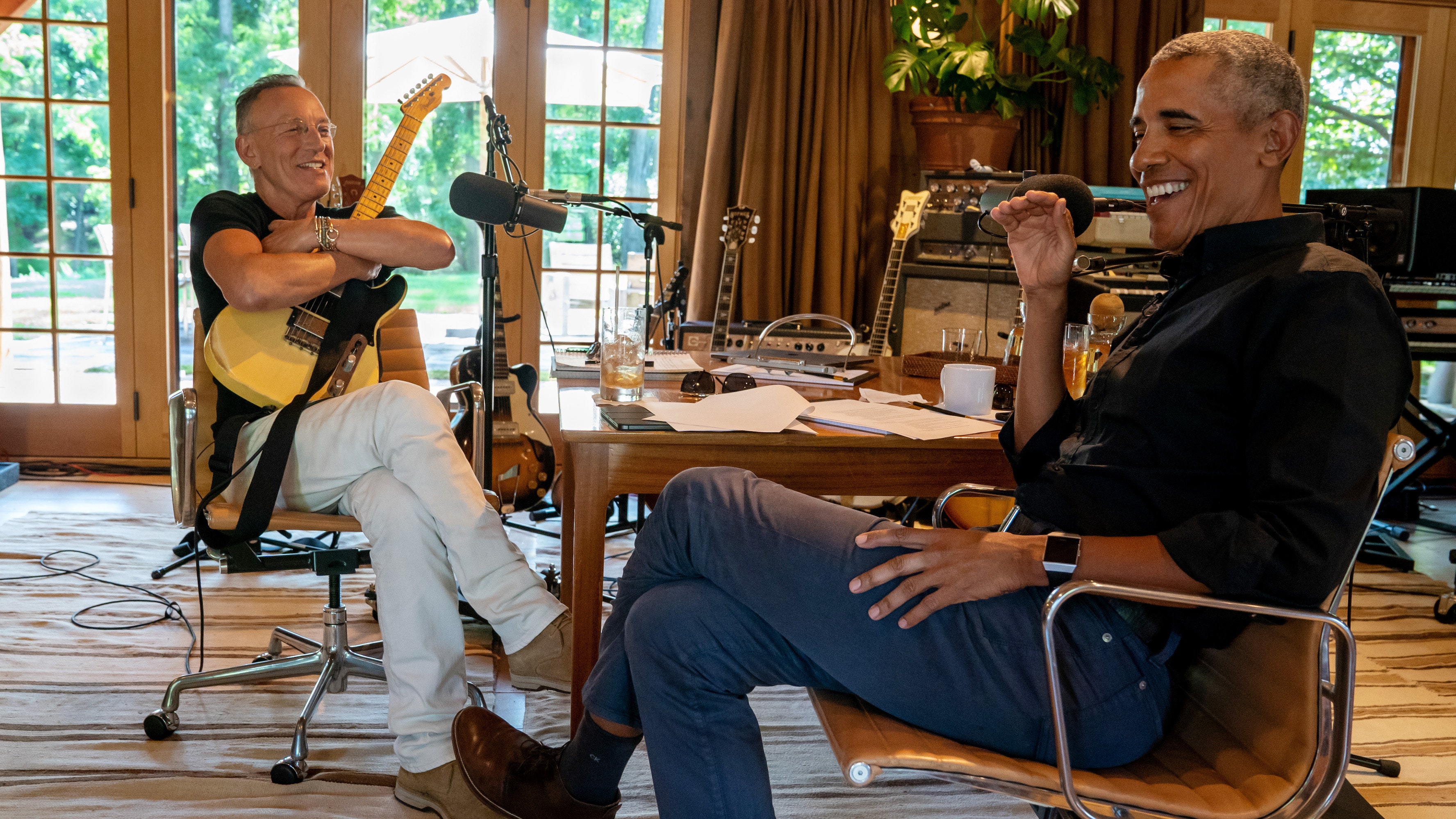 محادثات أوباما وسبرينغستين تُنشر في كتاب