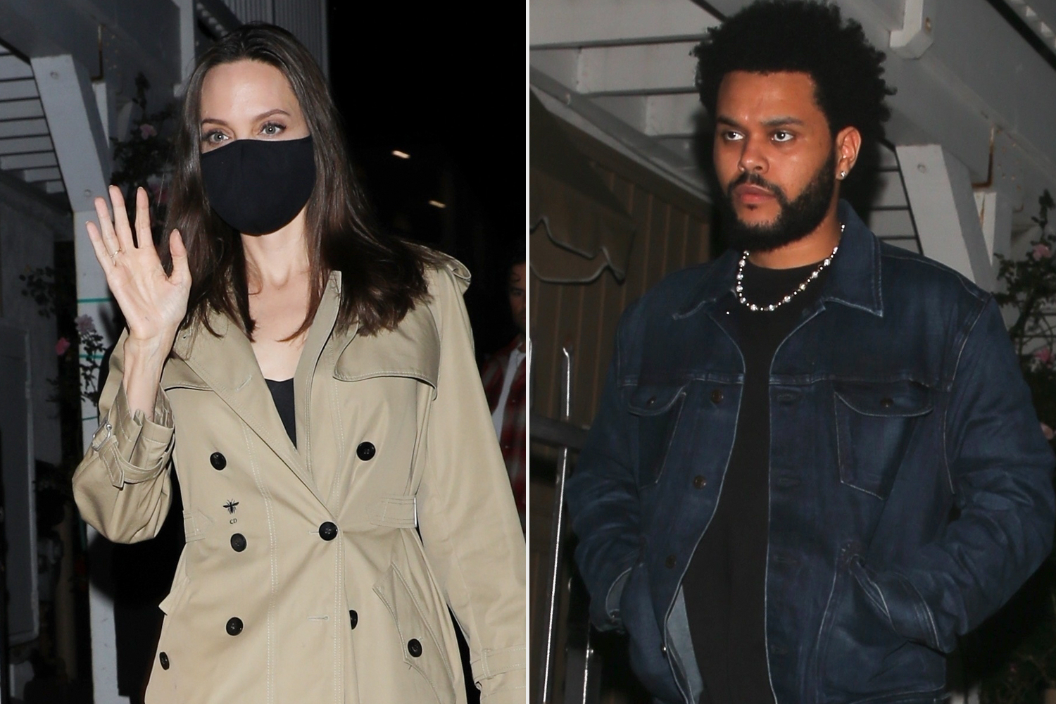 أنجلينا جولي و The Weeknd يتشاركان العشاء الثاني معًا في لوس أنجلوس
