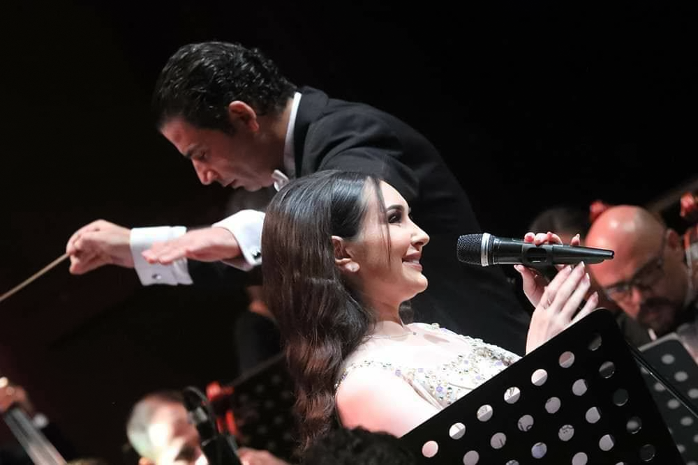 شهد برمدا تقدم أغنيات أثرت فيها على مسرح دار الأوبرا بدمشق 