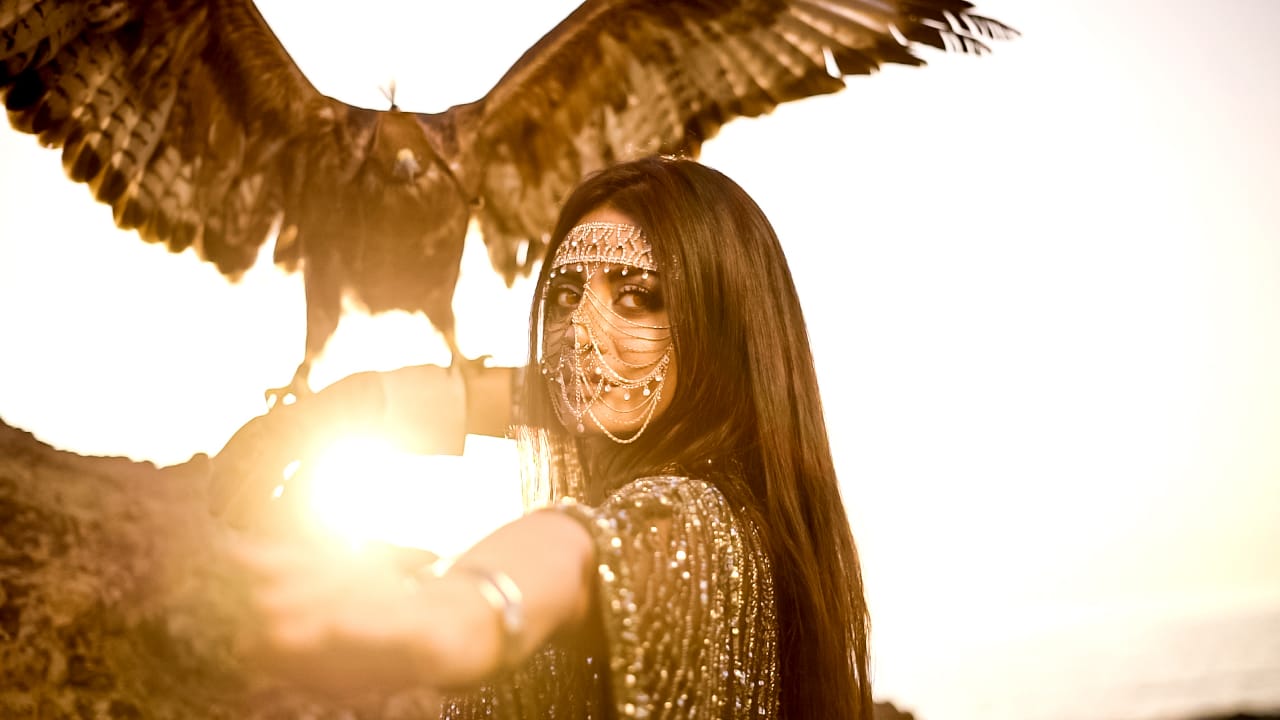 عازفة الكمان اللبنانية حنين العلم تعيد توزيع 