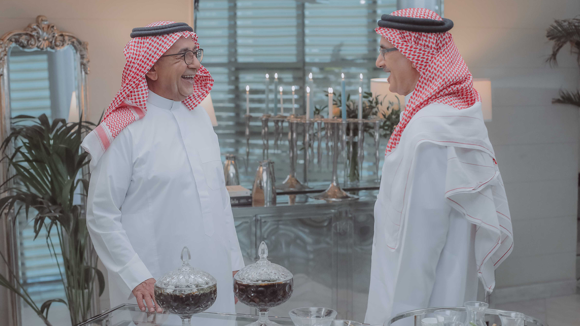 الموسيقار خالد الشيخ ضيف "مع الشريان" على MBC1&nbsp;