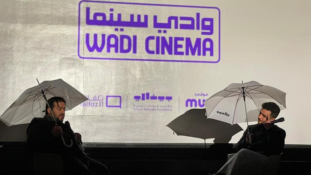 حوار مابين الناقد فراس الماضي والمخرج عبدالمحسن الضبعان بعد أحد الأفلام