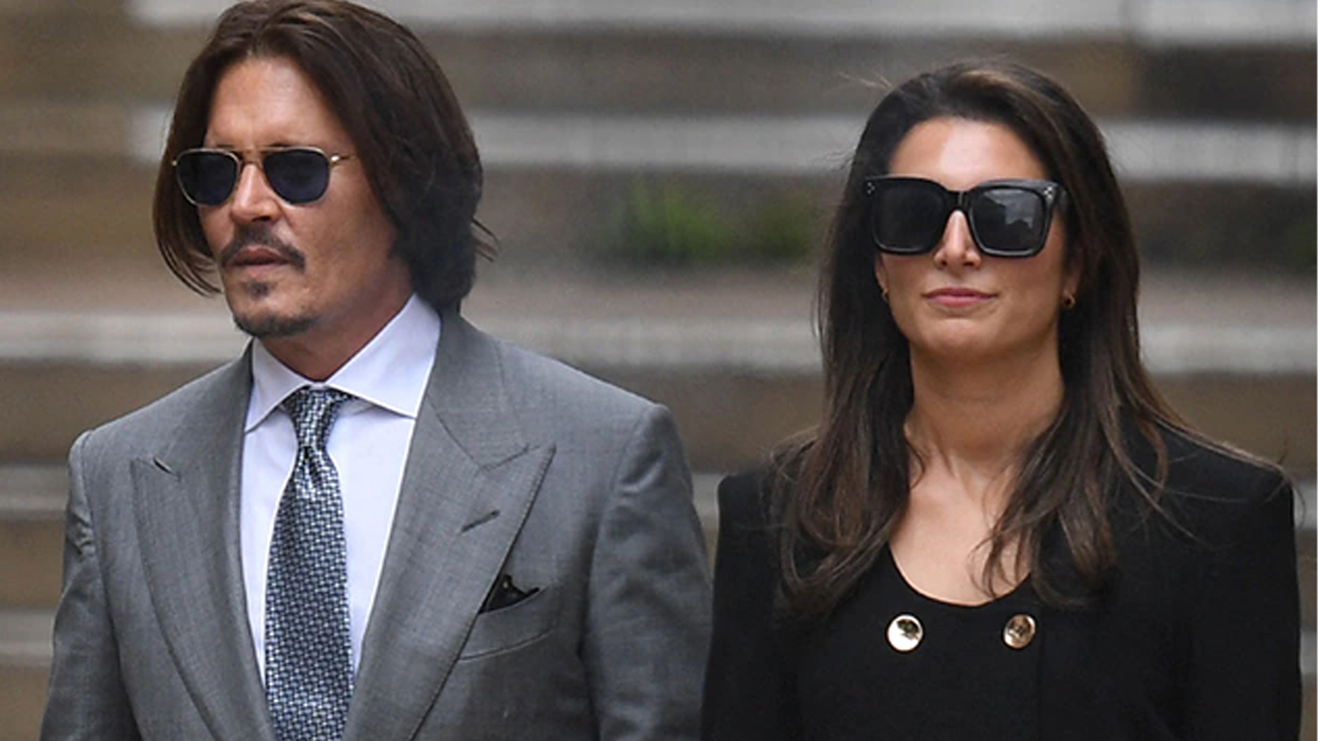 انفصال جوني ديب والمحامية البريطانية جويل ريتش بعد قصة حب قصيرة