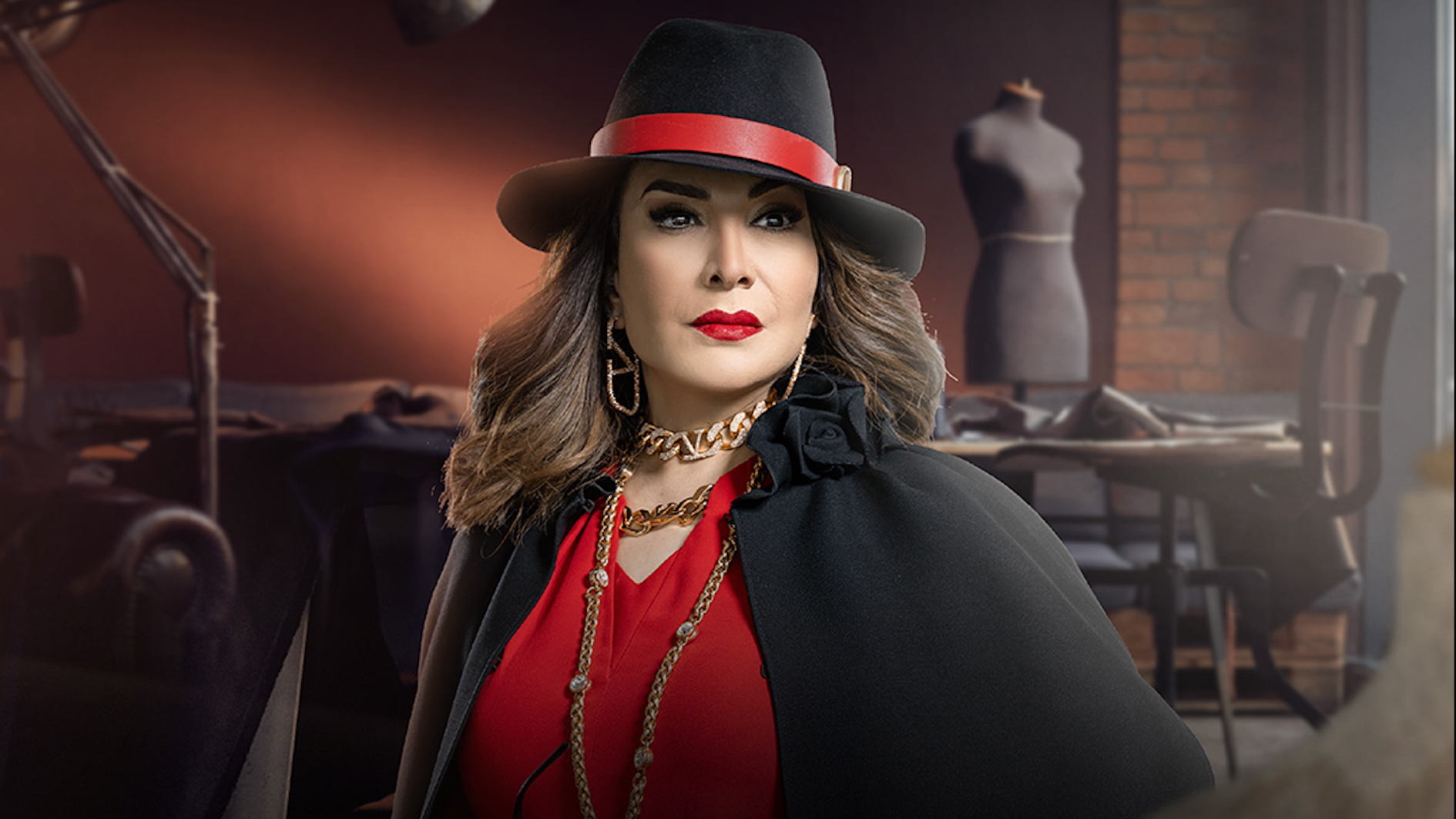 هدى حسين مصممة أزياء عالمية في الدراما التشويقية 