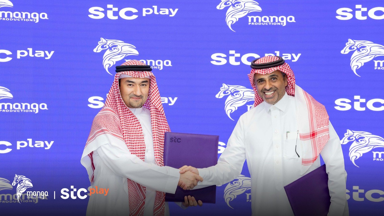 شراكة بين مانجا للإنتاج وstc play