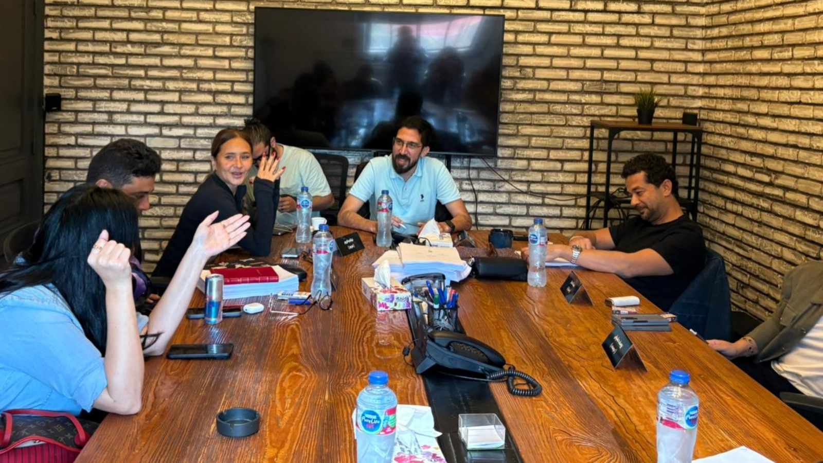 رمضان 2026.. نيللي كريم وشريف سلامة ينتهيان من تحضيرات مسلسل 