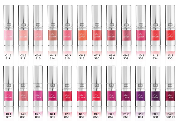 ملمّع الشفاه الجديد من Lancome بكلّ ألوانه المتوافرة