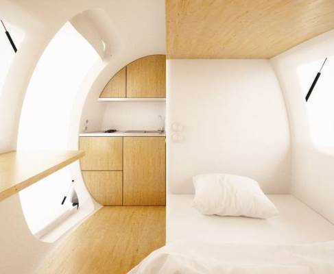 الكبسولة من الداخل