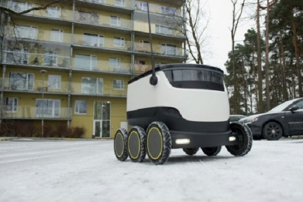 روبوتات لتوصيل الطعام في إستونيا