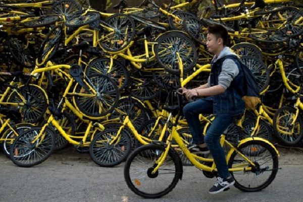 نظام تأجير الدراجات في الصين مهدد بالفشل