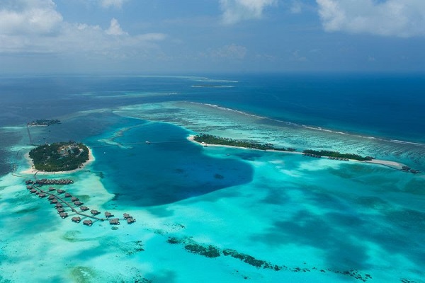 جزر المالديف من أعلى