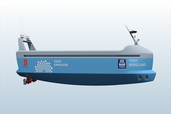 النرويج تعمل على سفينة شحن ذاتية القيادة