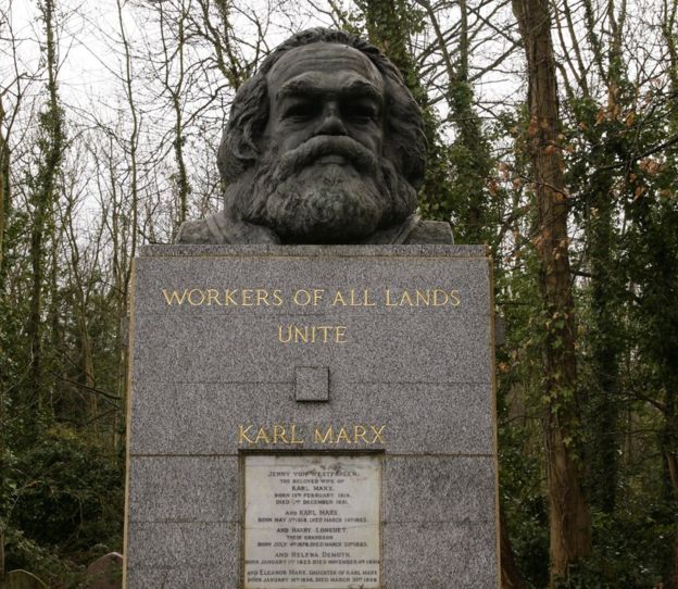 تخريب قبر كارل ماركس للمرة الثانية في لندن