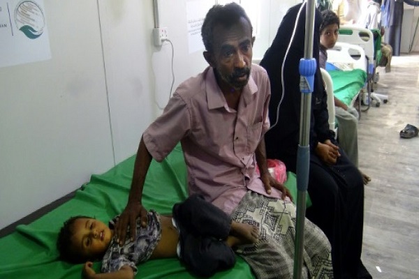 تحذير من عودة انتشار وباء الكوليرا في اليمن 