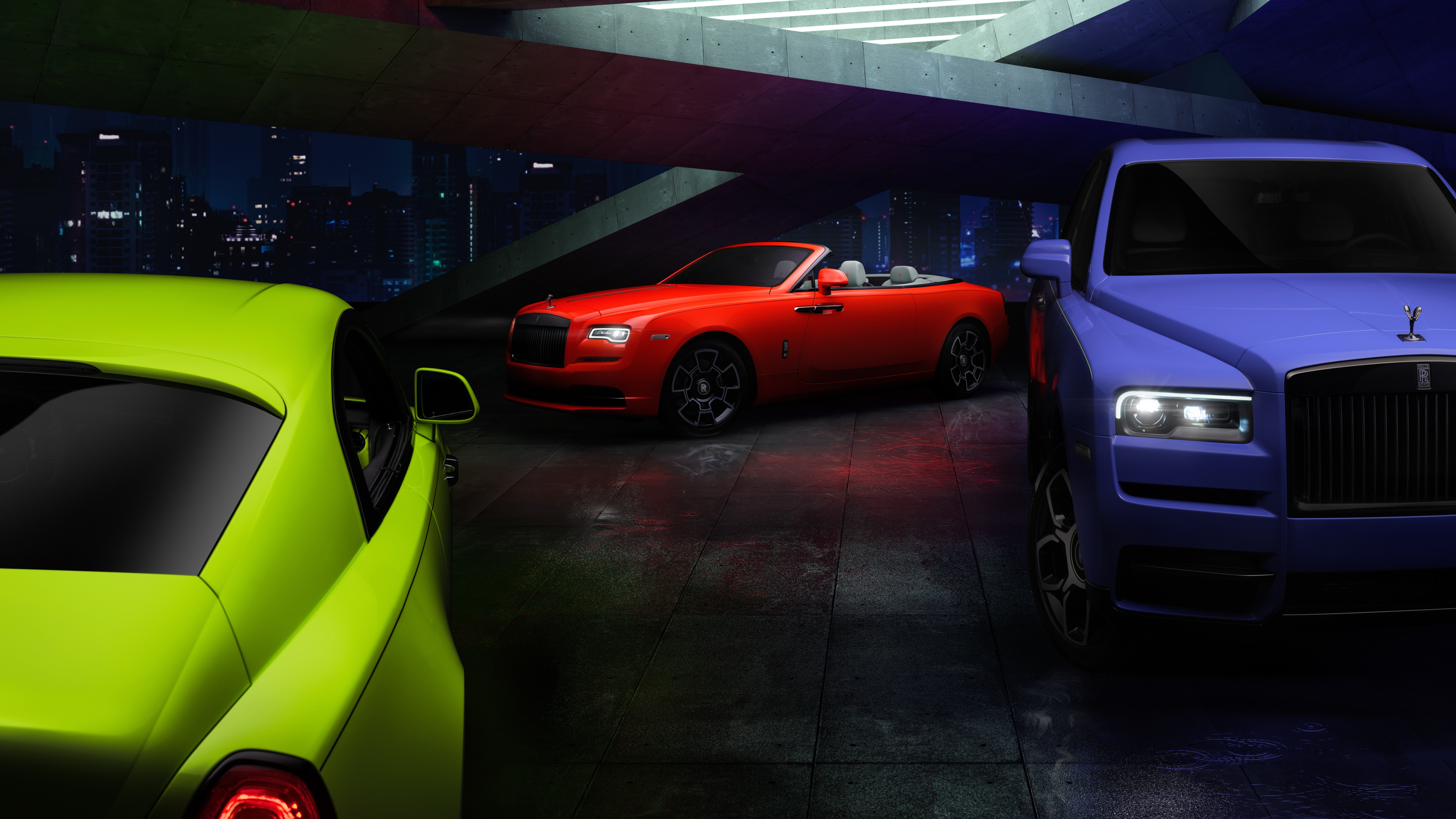 رولز-رويس تضفي ألواناً جريئة&nbsp;على سيارات بلاك بادج