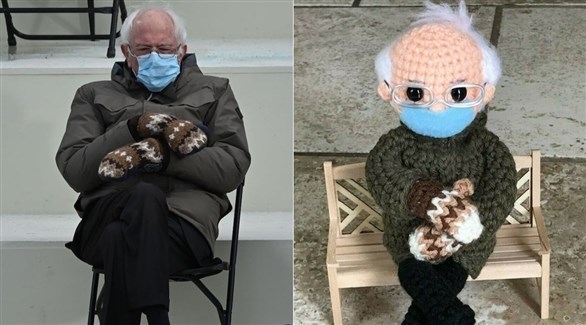 مصممة قفّازَي بيرني ساندرز الشهيرين ستتعاون مع شركة لتصنيعهما